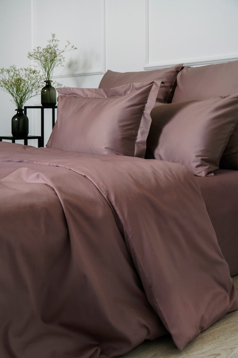 Sateen Duvet Cover Set "Pudra" (3pcs.)