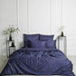 Sateen Duvet Cover Set "Blue" (5pcs.)