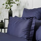 Sateen Duvet Cover Set "Blue" (5pcs.)