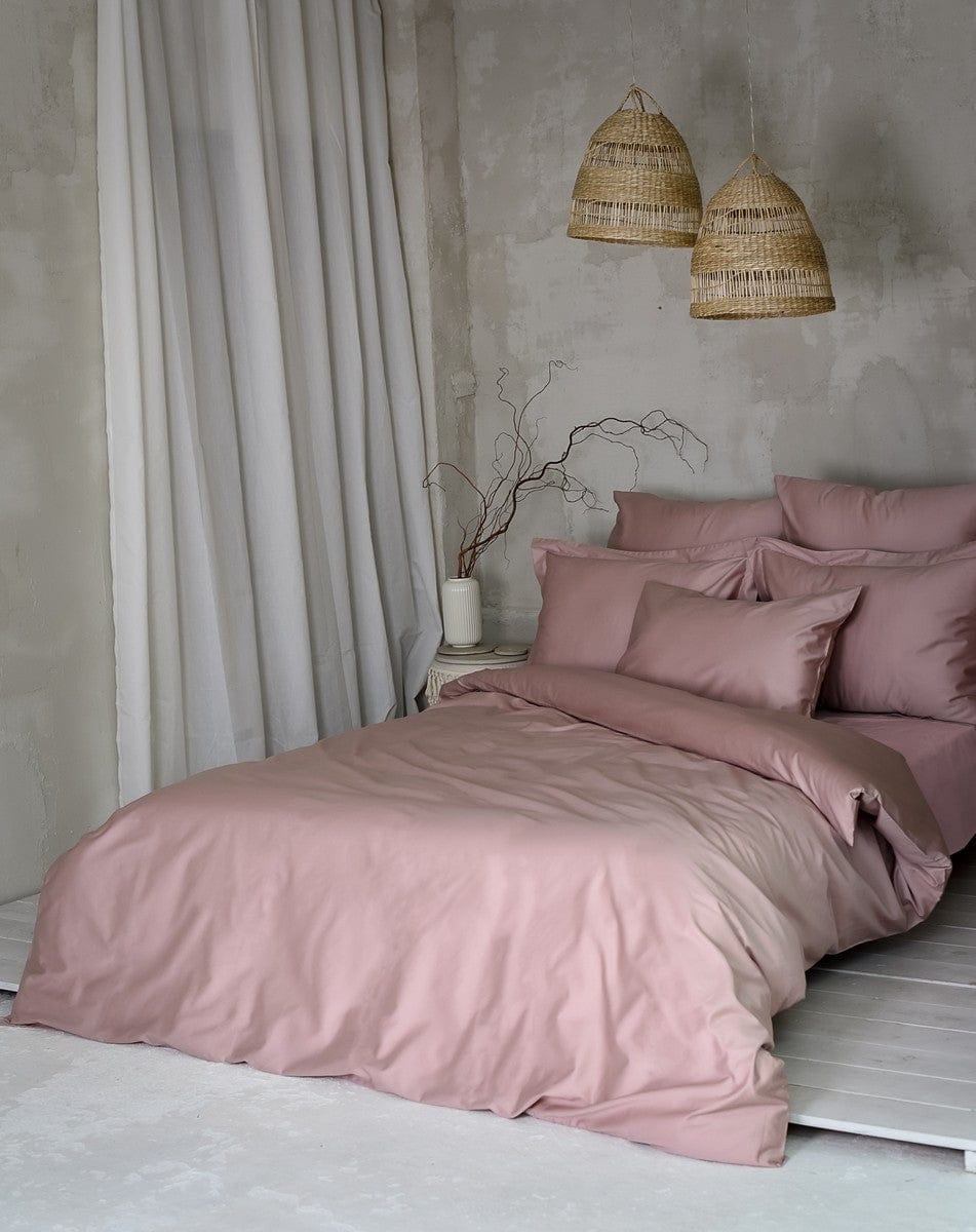 Sleep Mania Satin Bedsheet "Dusty Pink"